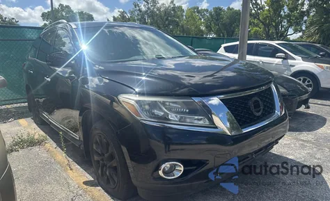 2014 Nissan Pathfinder S из США, поврежденный, VIN 5N1AR2MM4EC633752